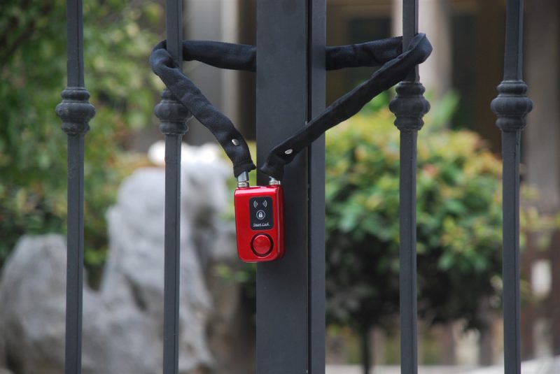 TheiShare Smart Lock + Alarm + Chain - Image 4